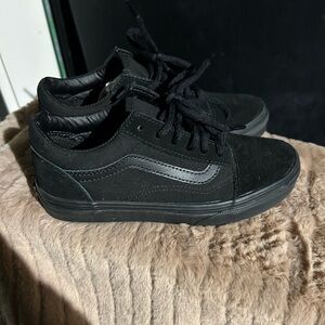 Black vans for kids